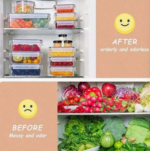 22/24/32/48 Pack Food Storage Containers With Airtight Lids, Meal Prep Containers, Lunch Office Meal For Freezer And Dishwasher.（food-grade PP）