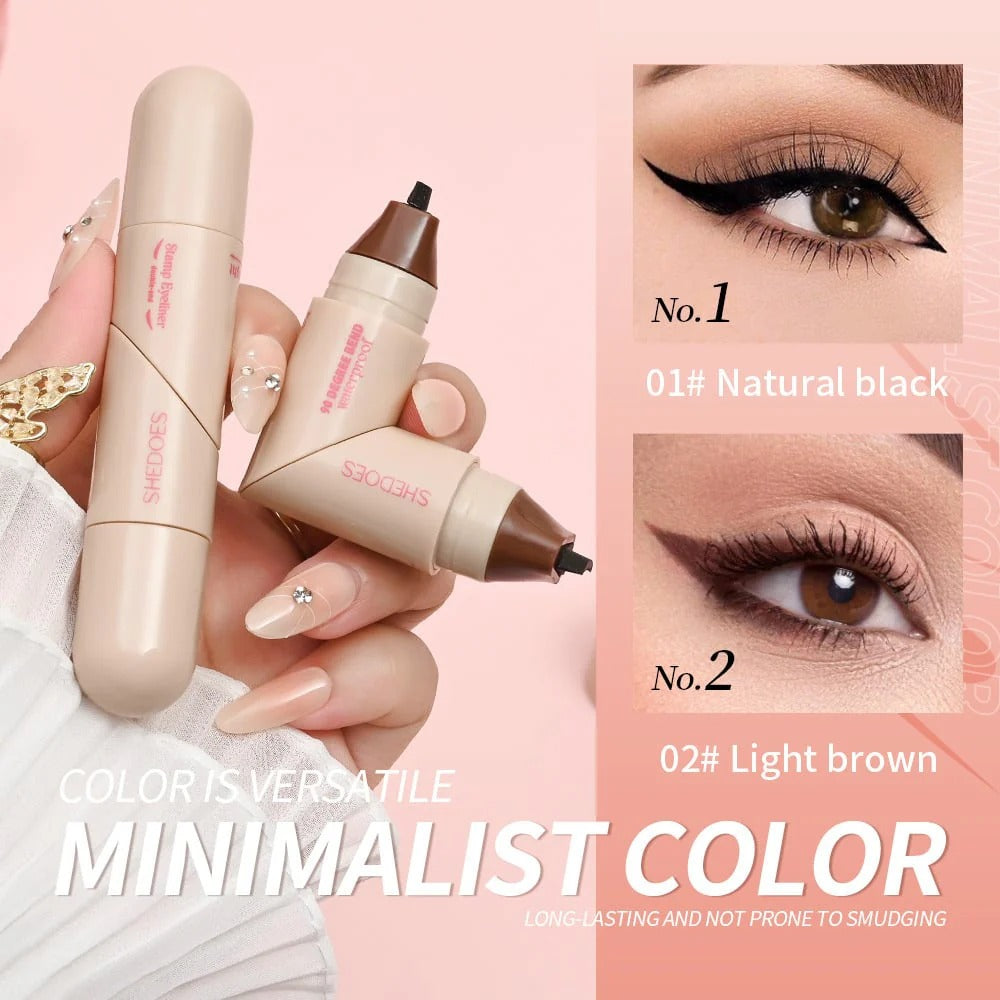 💞BUY 1 GET 1 FREE + 50% OFF! 50K+ SOLD!💞Rotating Eyeliner Stamp Pen